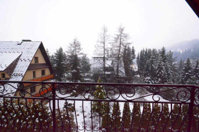 Willa Anna v Poroninu ubytování hory Tatry Zakopane rekreační dovolená v Polsku